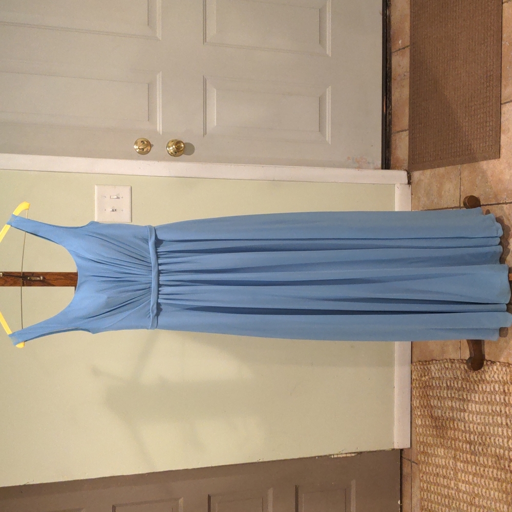 Azazie bridesmaid dress (Hunter - Steel Blue)